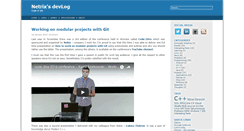 Desktop Screenshot of netrix.org.pl