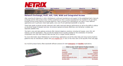 Desktop Screenshot of netrix.com